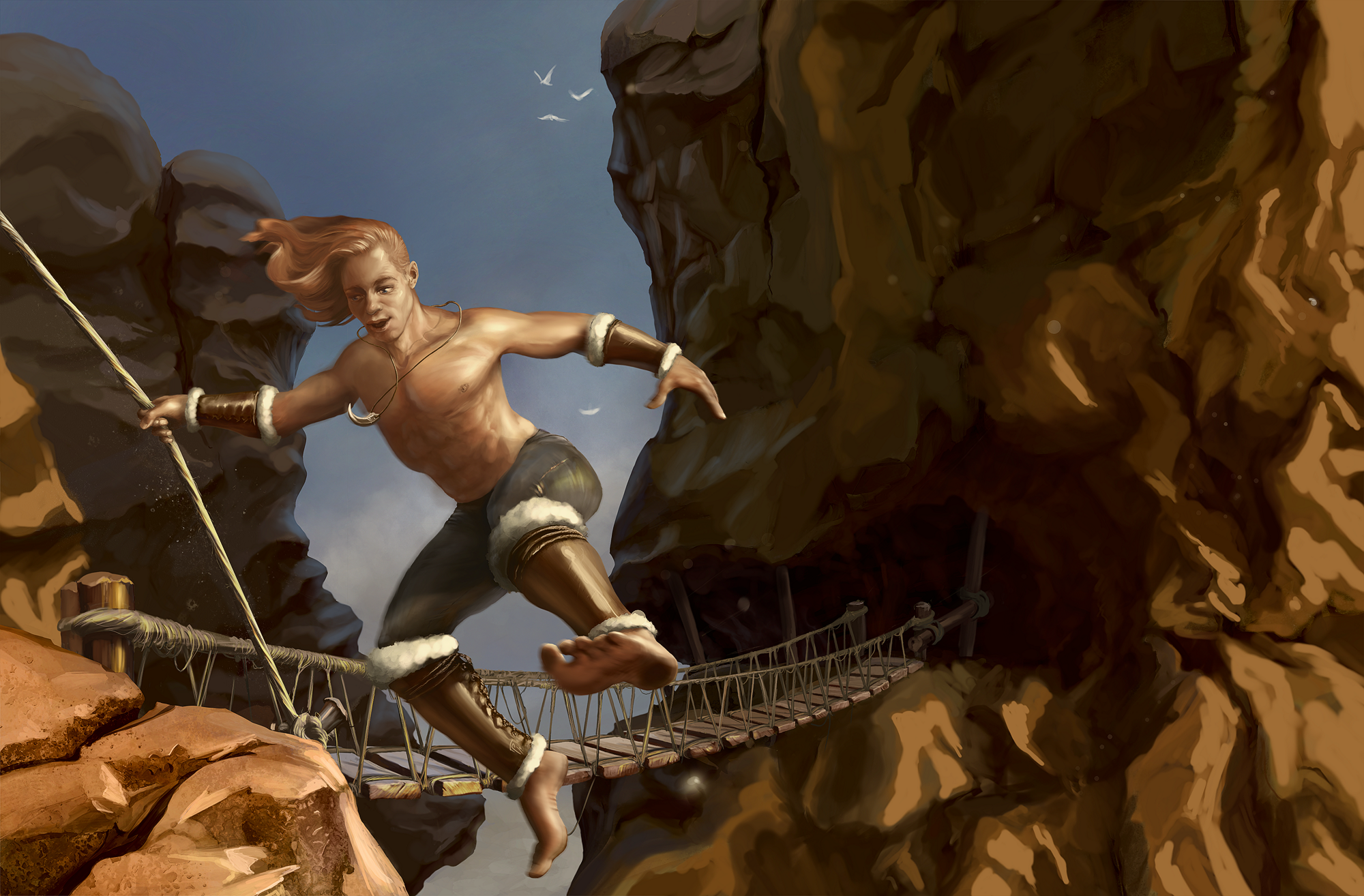 Swinging in the Canyon