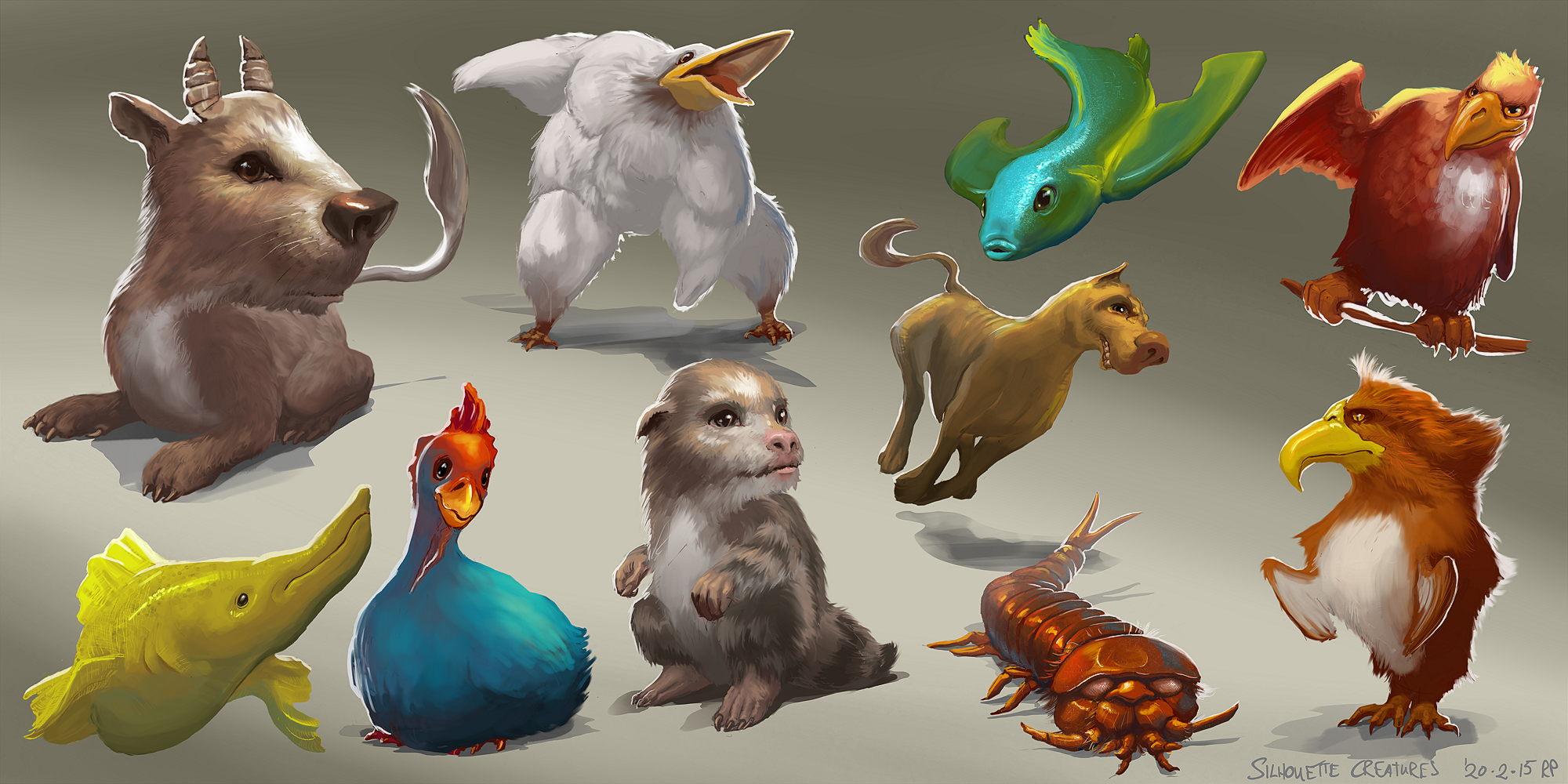 Silhouette Creatures