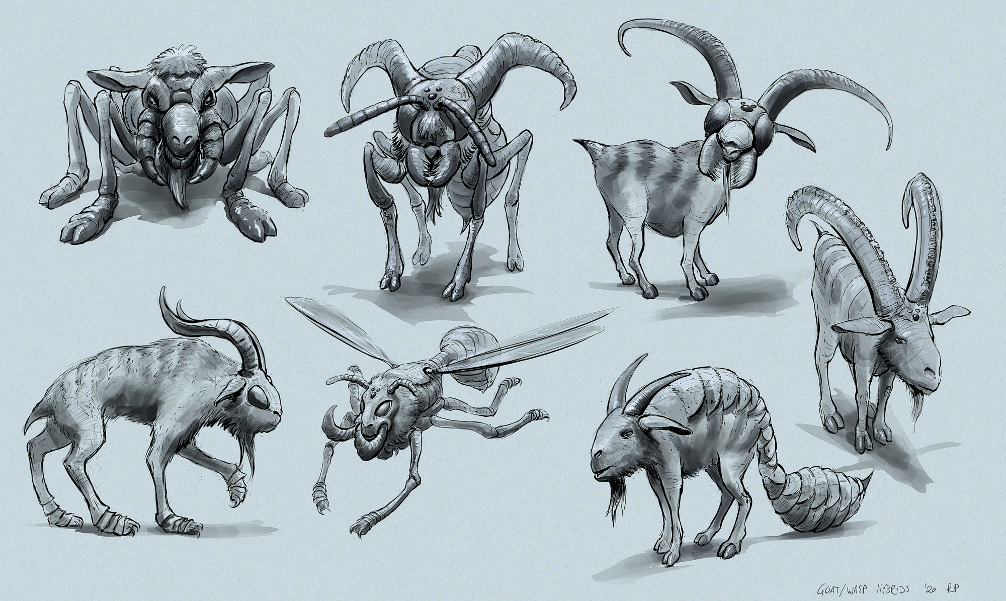 Goat and Wasp Hybrids